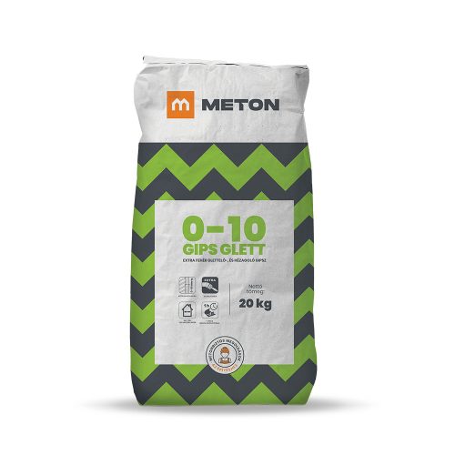 0-10 GIPS GLETT extra fehér glettelő és hézagoló gipsz     20 kg